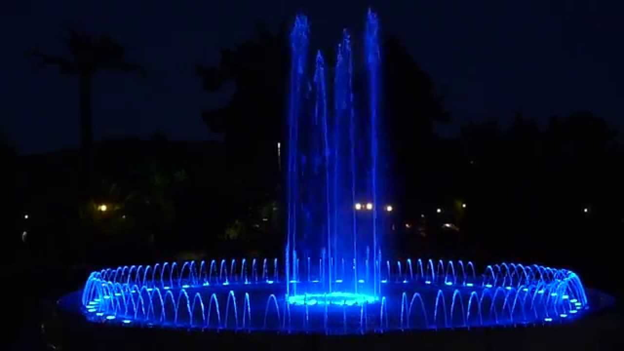 подсветки для воды в фонтанах